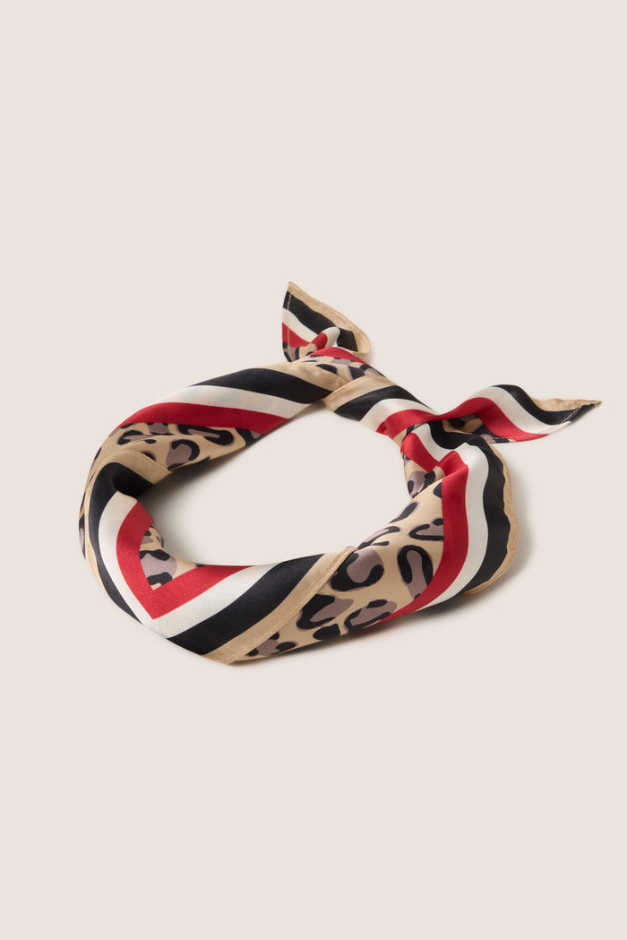 Blair Leopard Triangle Bandana