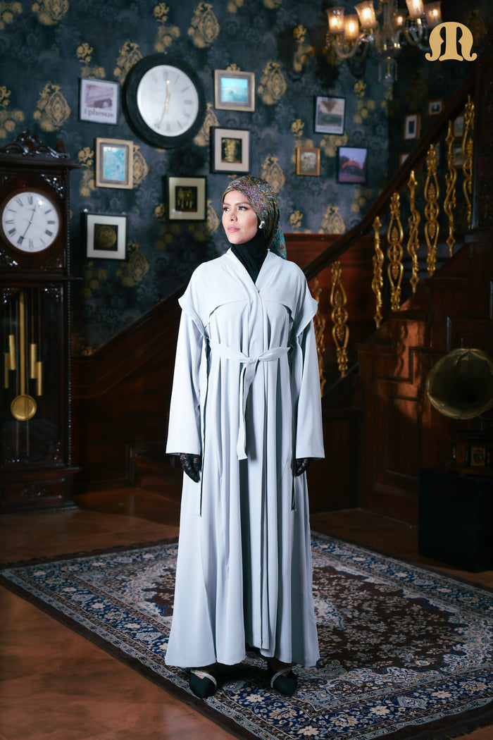 Bloom Abaya Mint Green