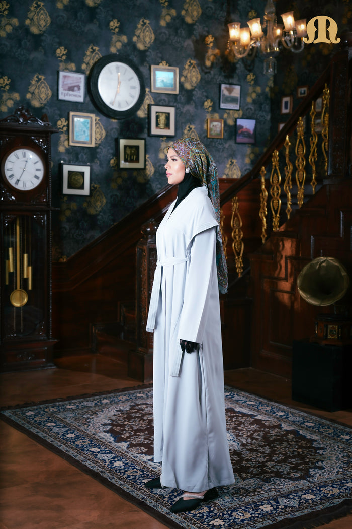Bloom Abaya Mint Green