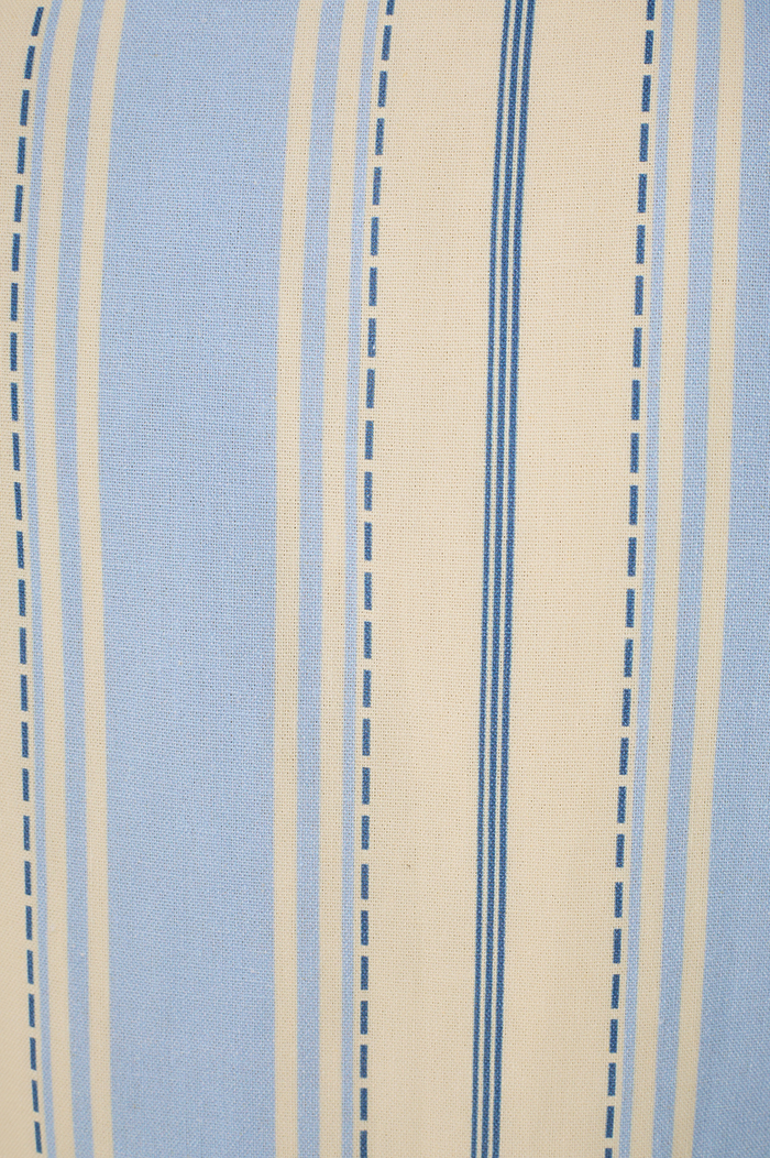 Blue Descanso Tie-Front Linen Vest_5