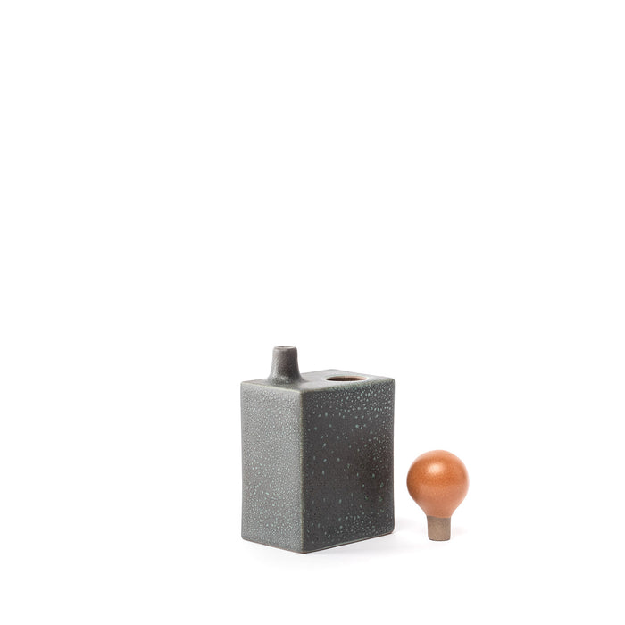 Heath Clay Studio Box and Stopper Vase