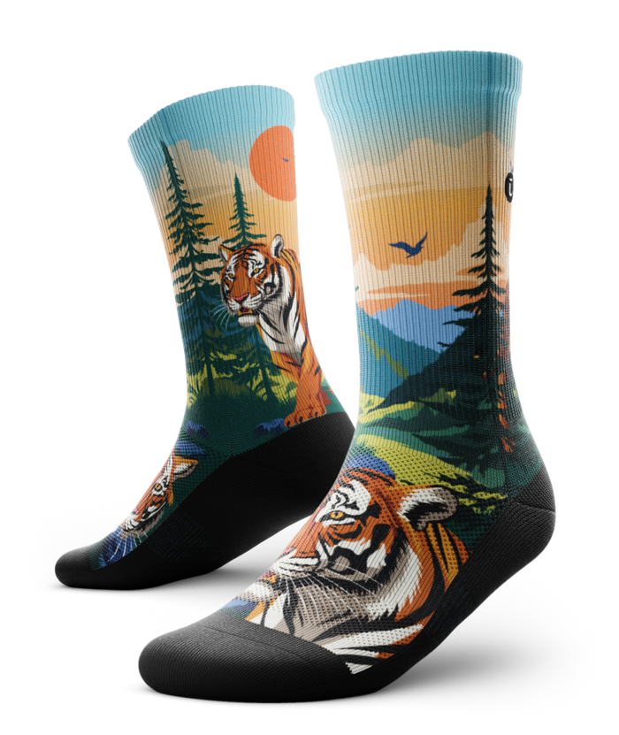 Breathe Wild Athletic Crew Socks