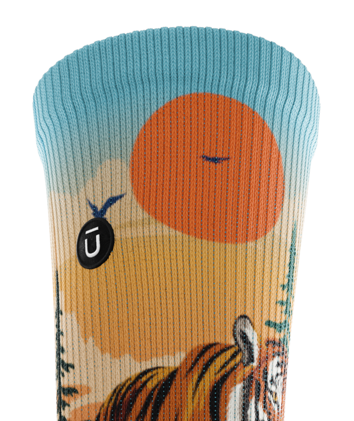 Breathe Wild Athletic Crew Socks