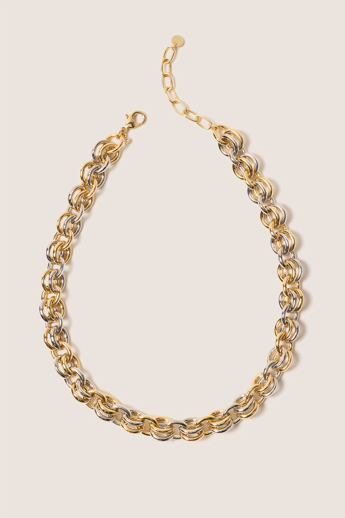Brenna Two-Tone Necklace