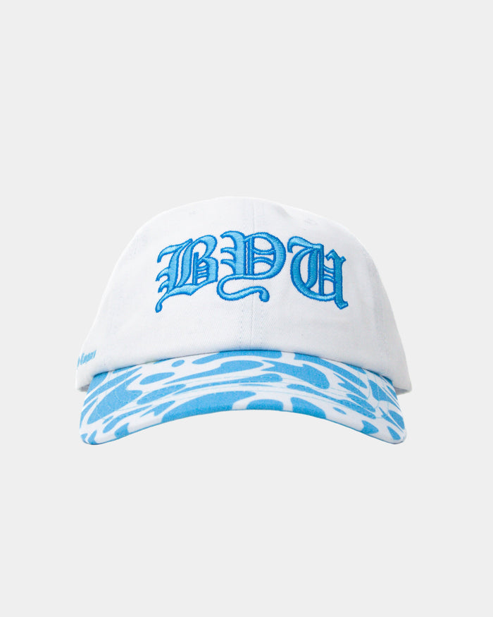 BYU Printed Dad Hat Gothic BYU Adult