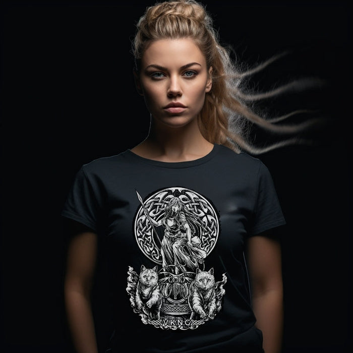 Printify T-Shirt FREYJA V.K.N.G™  T-SHIRT Girly Cut