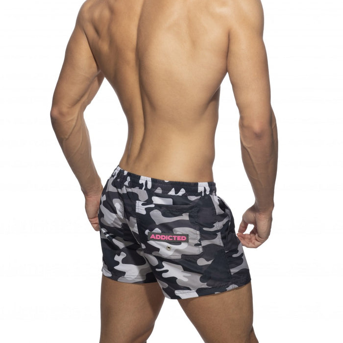 CAMOUFLAGE SWIM SHORT