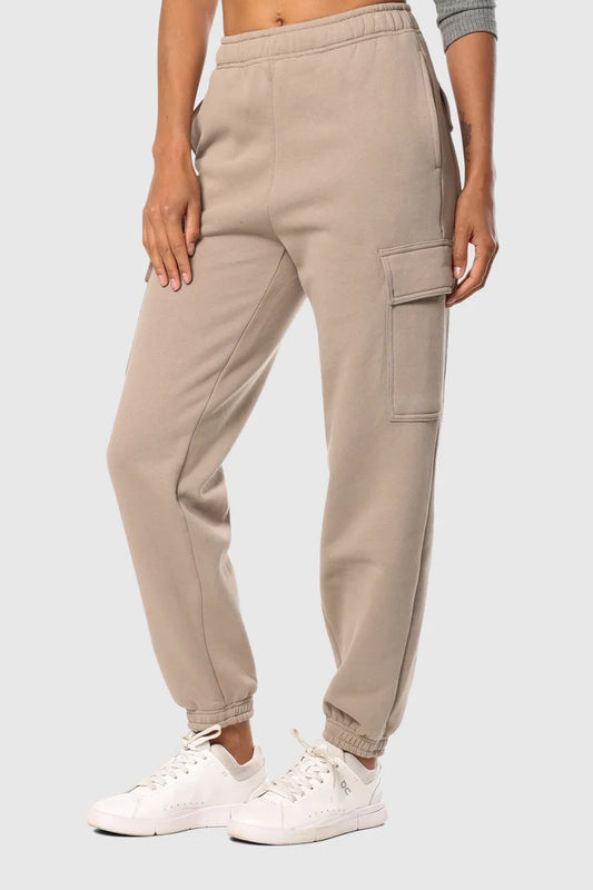 Cargo Sweatpant Bottoms - Front