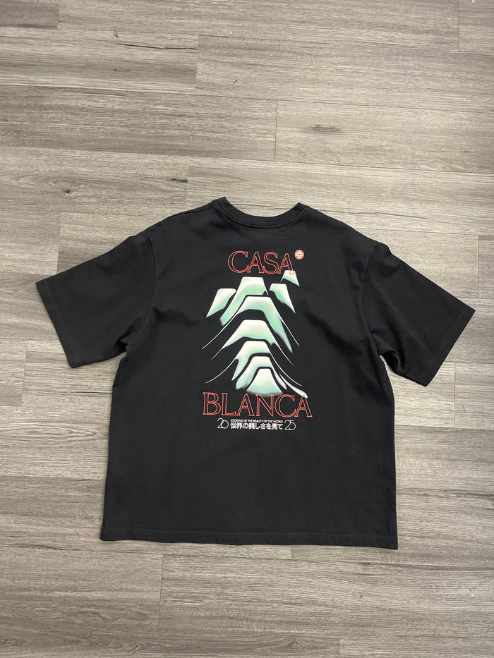 Casablanco Tee "Black Red"