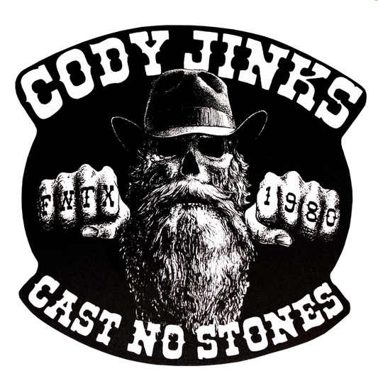 Cast No Stones Sticker