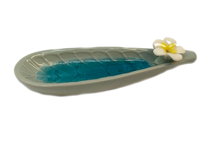 Ceramic Bathtub Incense & Cone Holder