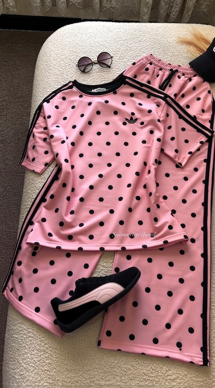 CH - 6076 - The Signature Dot Comfort Set | Saimwear