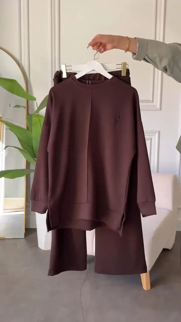 CH 589 Saimwear Polo Winter Fleece Co-ord Set