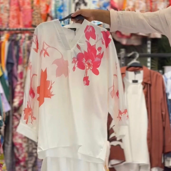 CH 6014 - Petal Soft 2-Piece Dress | Saimwear