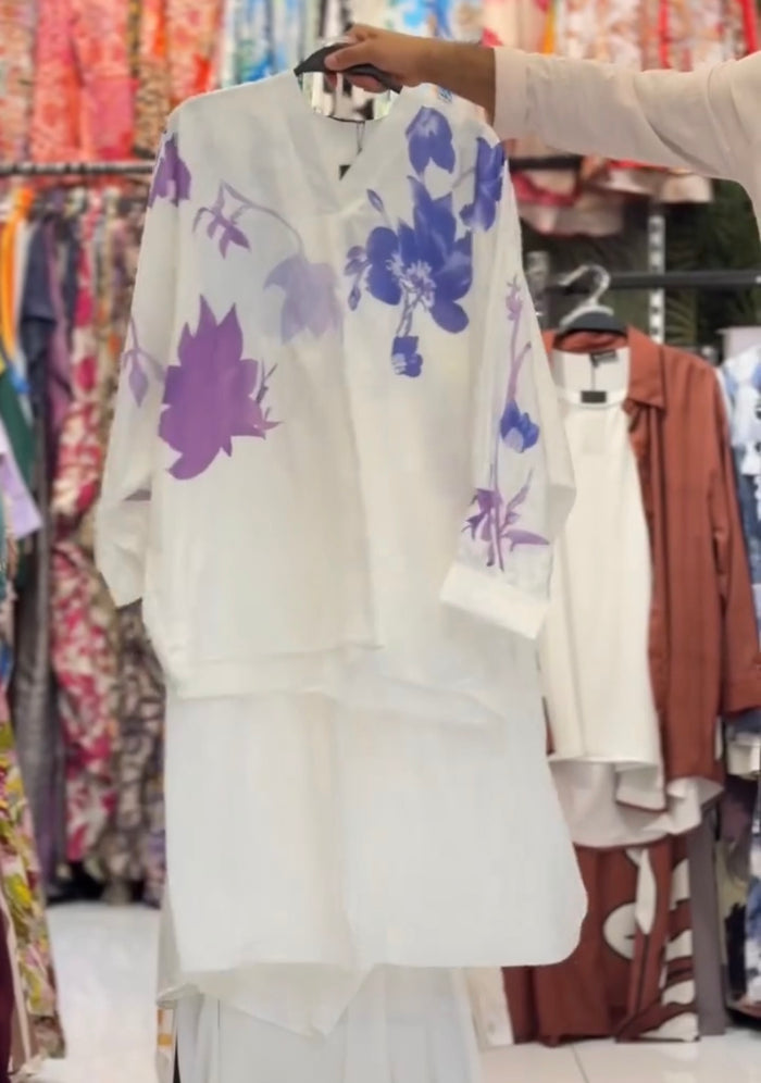 CH 6014 - Petal Soft 2-Piece Dress | Saimwear