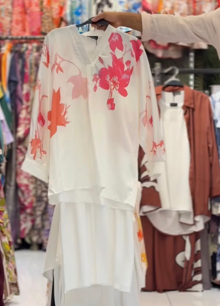 CH 6014 - Petal Soft 2-Piece Dress | Saimwear