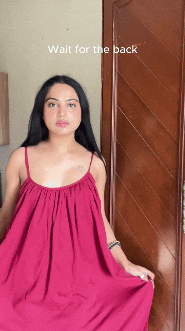 CH 6028 Long Backless Cami Maxi Dress - Maternity & Nightwear - Saimwear