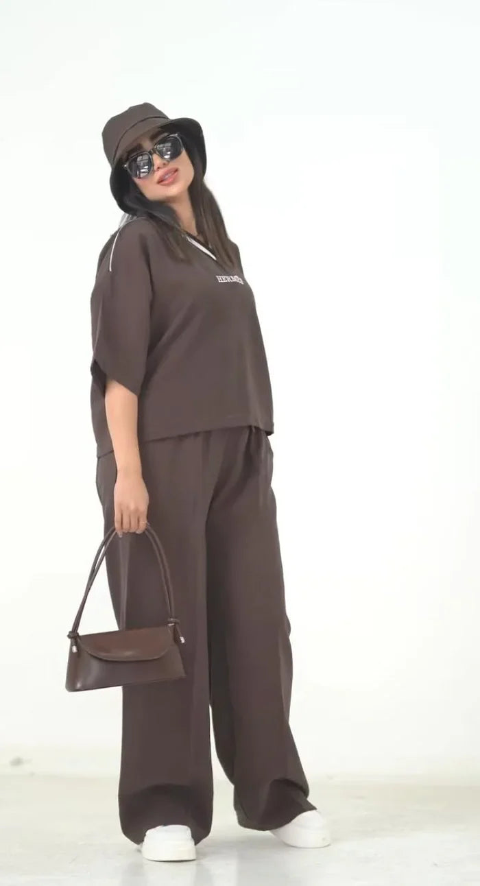 CH 6051 Noir Luxe Co-ord Set | Saimwear