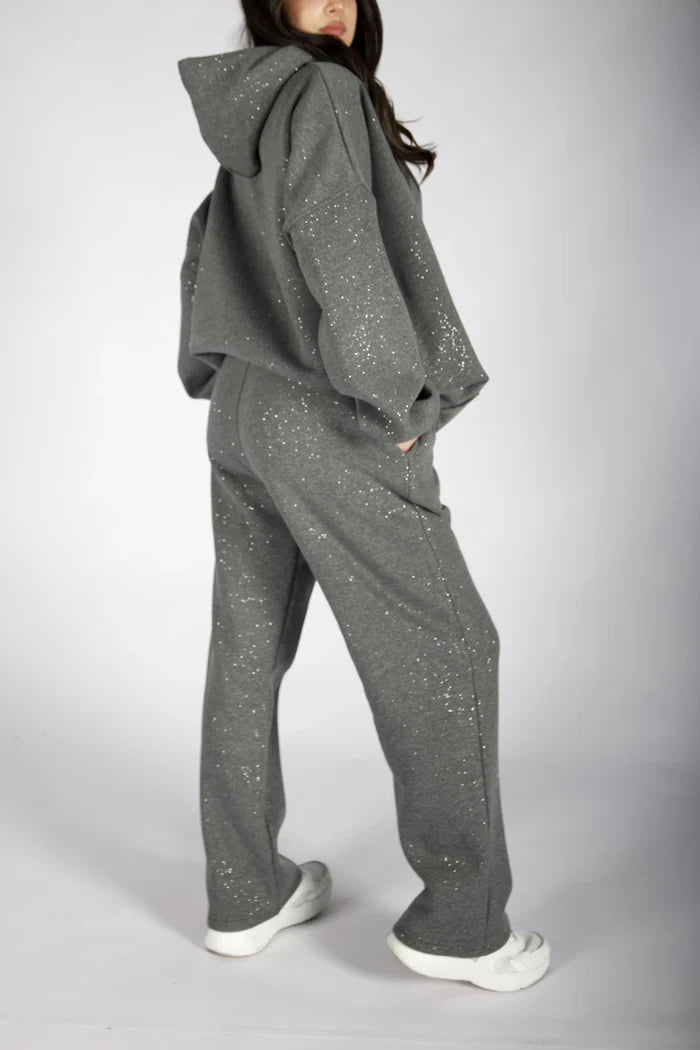 CH 609 -GlitterBlend Fleece Tracksuit - Saimwear