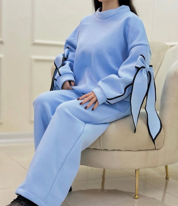 CH 621 -Pookie Bow Co-Ord Set - Saimwear