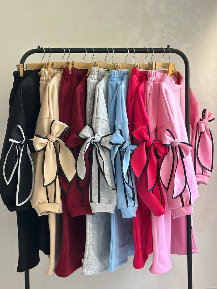 CH 621 -Pookie Bow Co-Ord Set - Saimwear