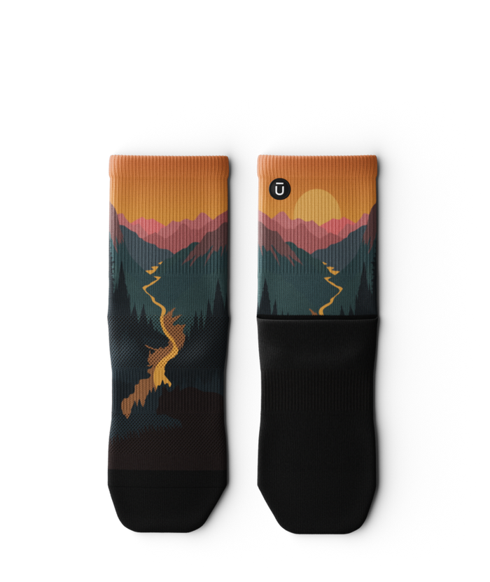 Chasing Horizons Athletic Quarter Socks 3-Pack