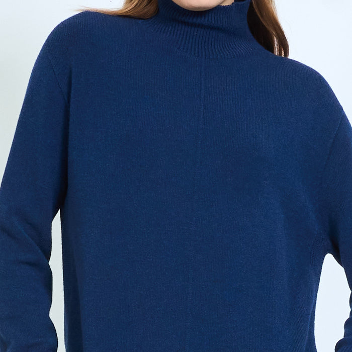 Classic turtleneck knit sweater wholesale