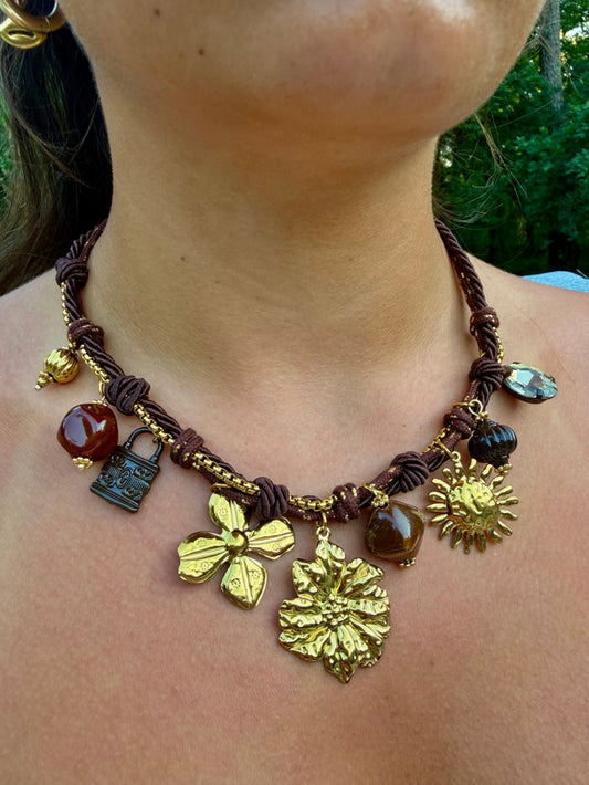 Collier Marron DS.Sélection