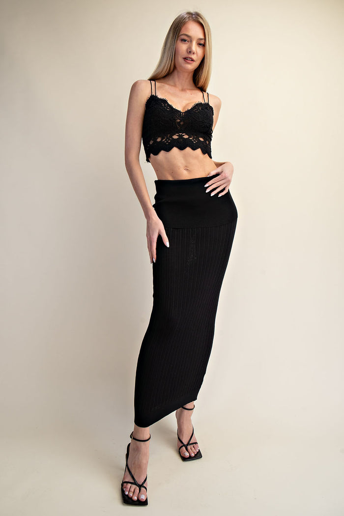 Convertible Maxi Skirt + Midi Dress