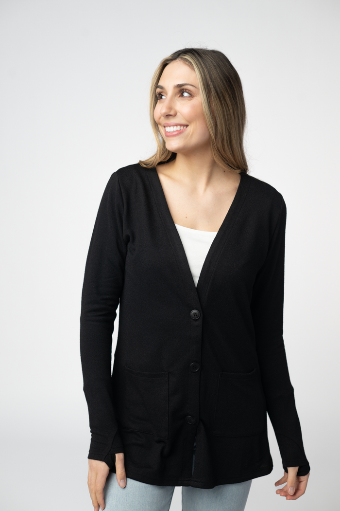 Cori Cardigan - Black by Michelle Mae