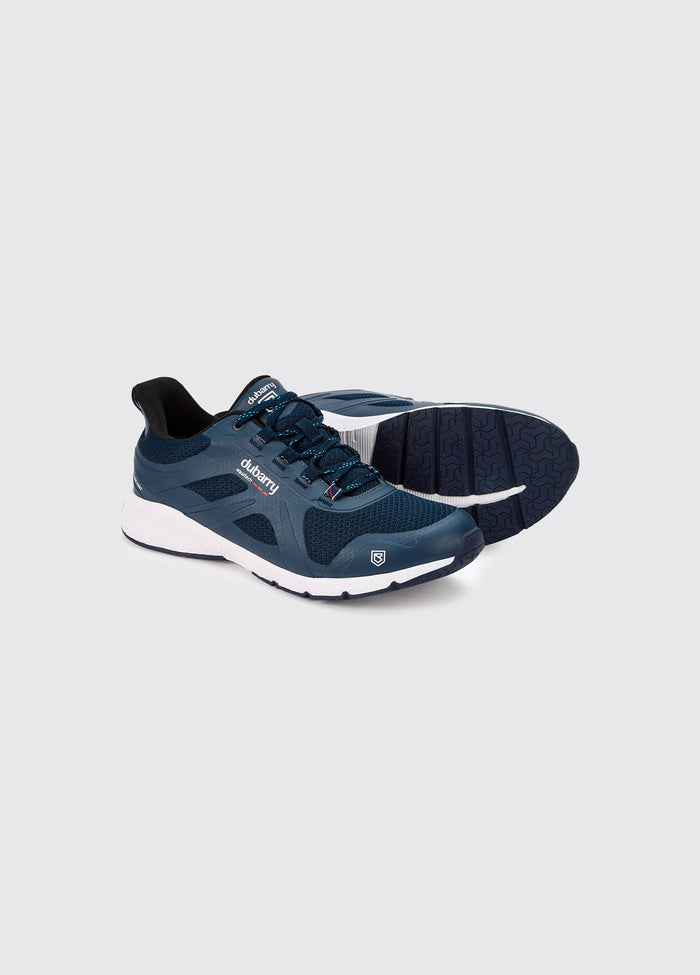 Cowes Women's waterproof sailing trainer - Navy