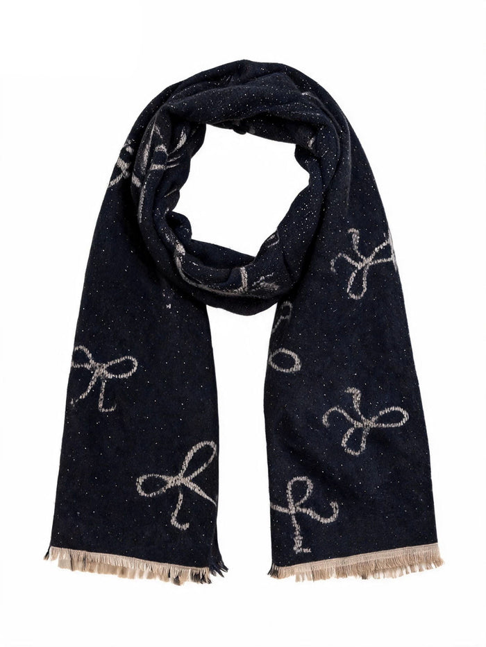 Crystal Bow Viscose-Blend Scarf wholesale - image 2