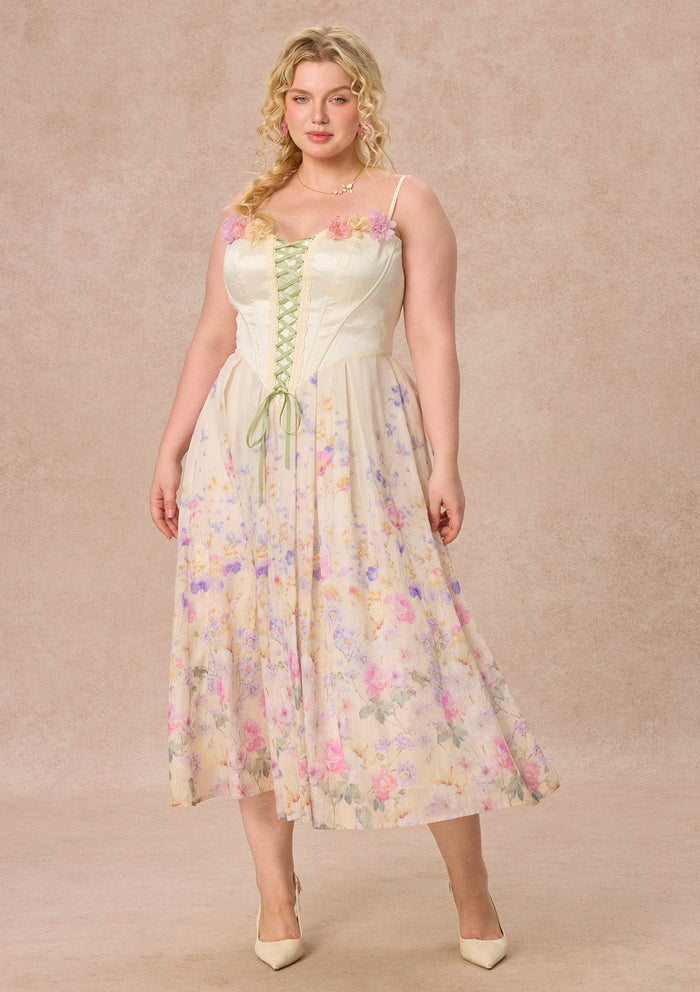 Curve&Plus Bloom Overture Corset Dress （Long）