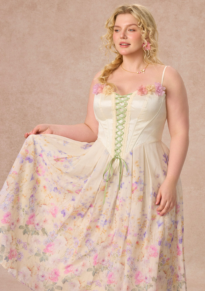 Curve&Plus Bloom Overture Corset Dress （Long）