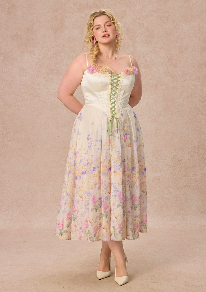 Curve&Plus Bloom Overture Corset Dress （Long）