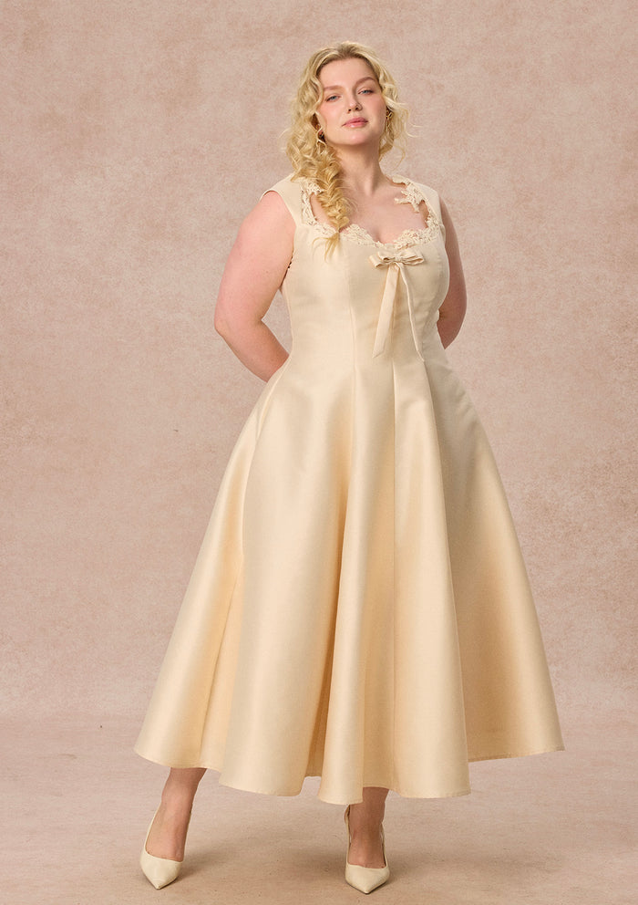 Curve&Plus Castle Vow Dress （White）
