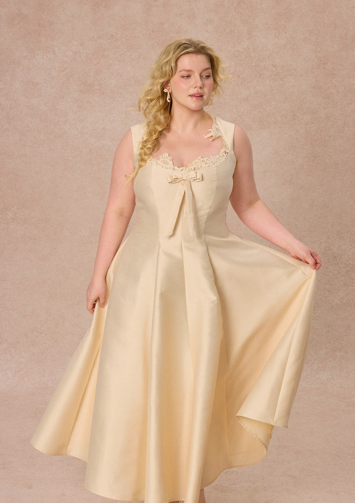 Curve&Plus Castle Vow Dress （White）