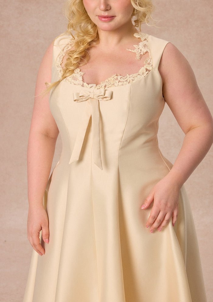 Curve&Plus Castle Vow Dress （White）