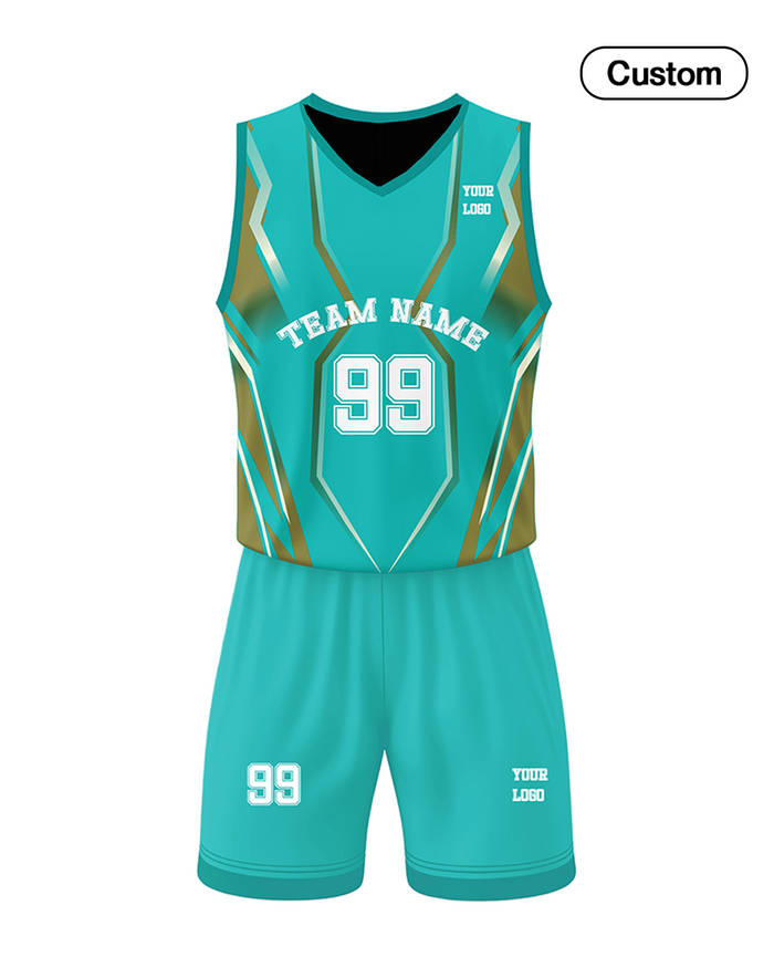 Custom Basketball Uniform - Accent Design - Personalized Teamwear