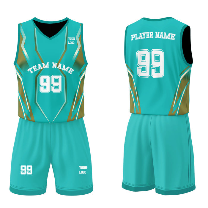 Custom Basketball Uniform - Accent Design - Personalized Teamwear