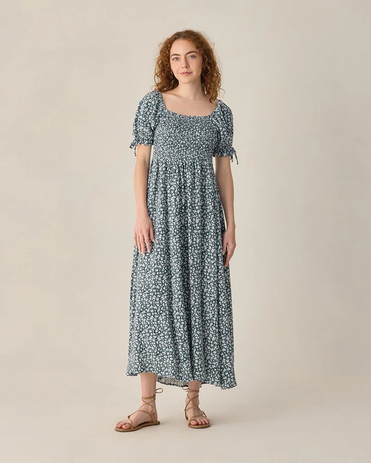 Dallas Dress - Navy Floral