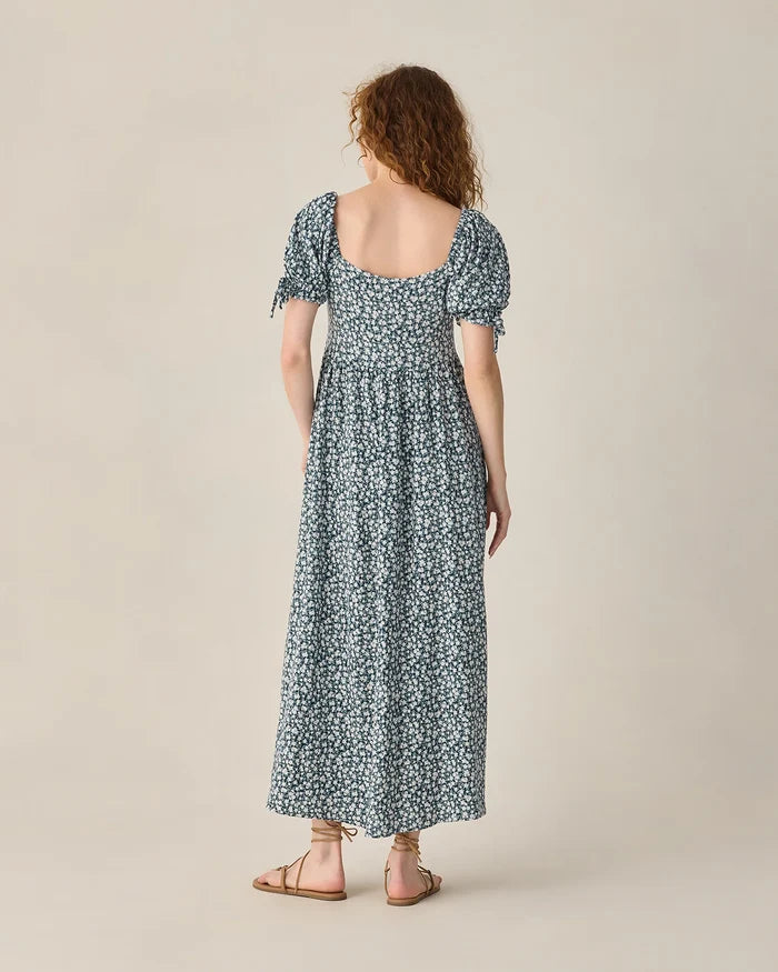 Dallas Dress - Navy Floral