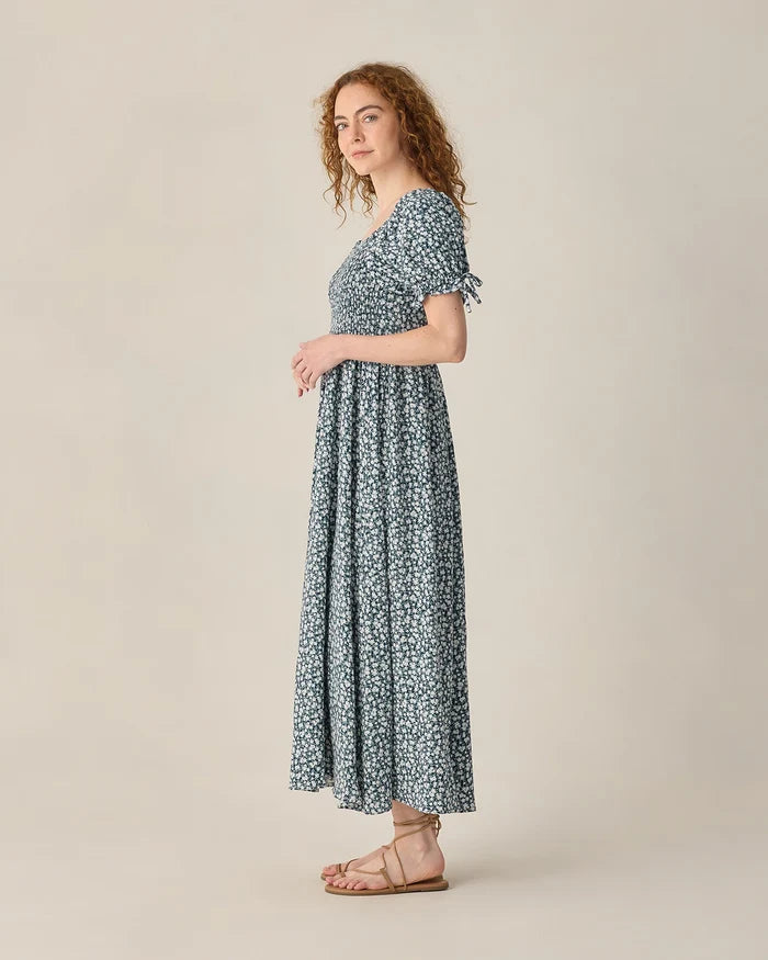 Dallas Dress - Navy Floral