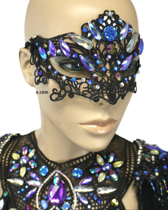 Dark Angel Fairy Costume Dance Rave Bra and Shorts Halloween