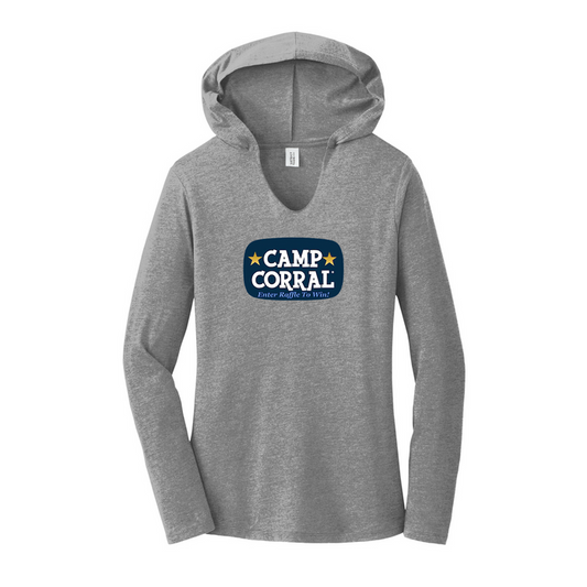 District Women’s Perfect Tri Long Sleeve Hoodie, Full Color