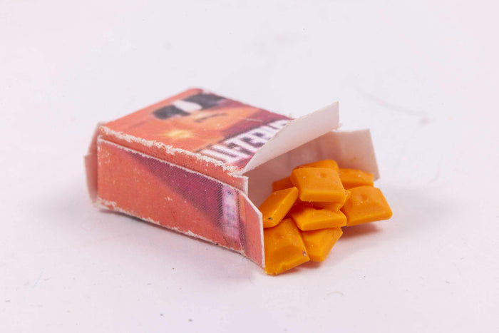 Dollhouse Miniature ~ Cheez Crackers in Box