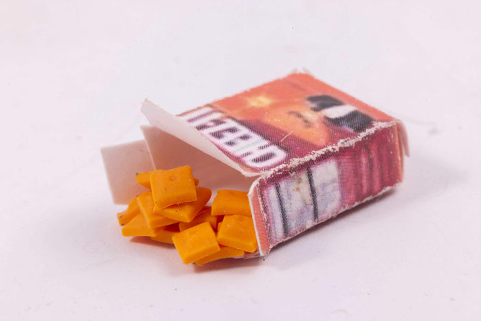 Dollhouse Miniature ~ Cheez Crackers in Box