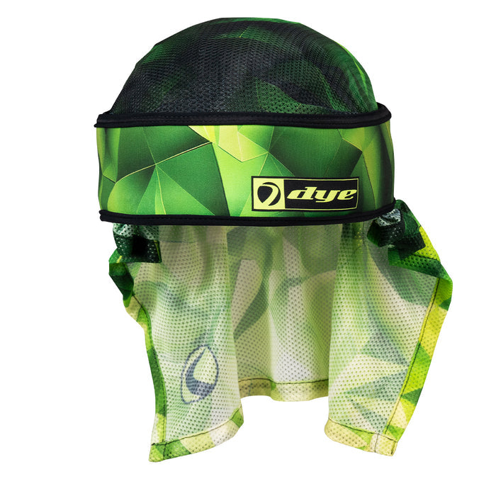 DYE × Halo Head Wrap - Tetra Lime