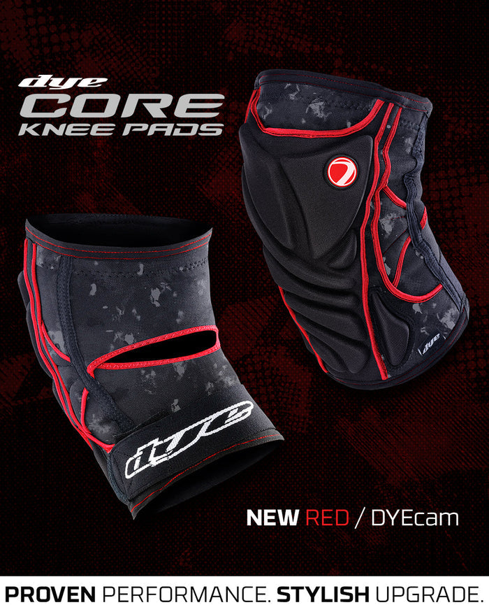 DYE Performance Knee Pads - Dyecam Red