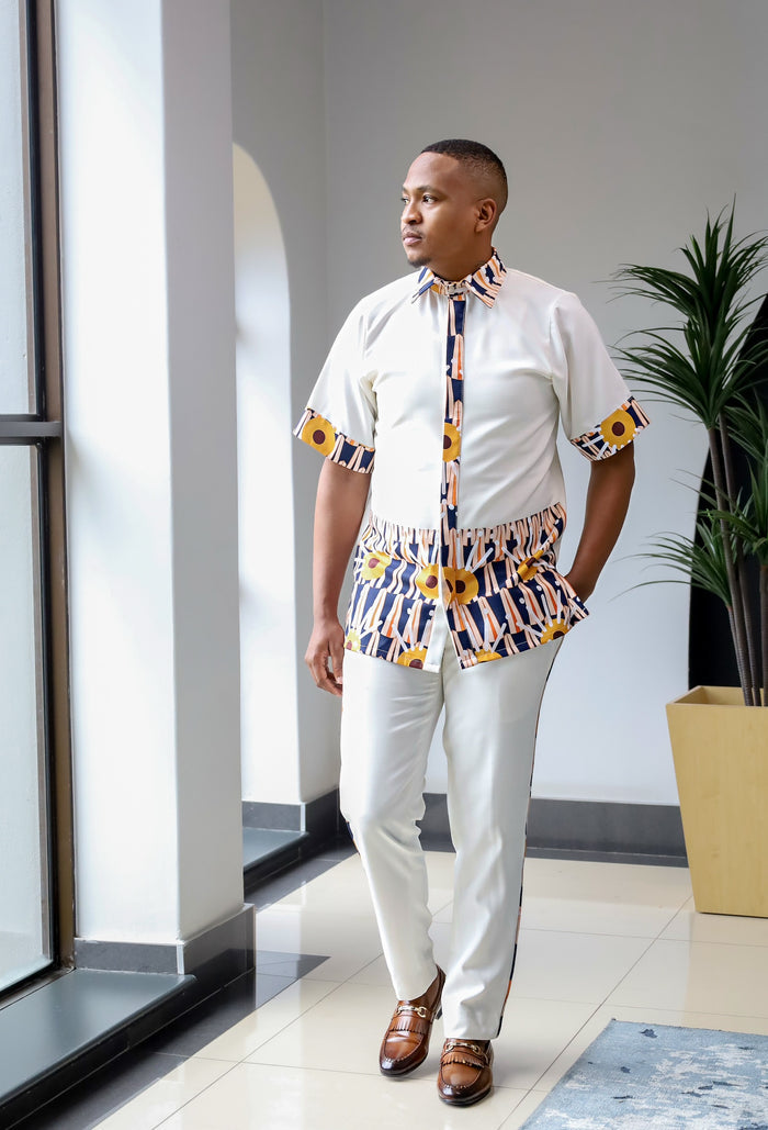 Fabrosanz: Tshwane Print Sunrise Shirt
